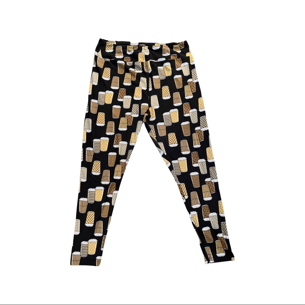 LuLaRoe Coffee Cup Leggings